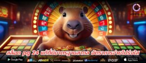 สล็อต pg 24 แท้ที่มีมาตรฐานสากล อัตราการจ่ายโปร่งใส